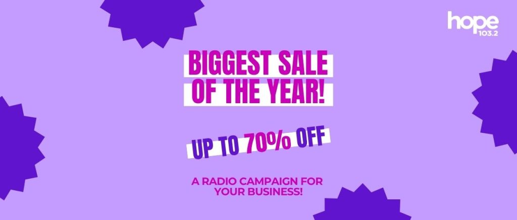 Hope 103.2 EOFY Sale 2026_Web Banner 1248x533px (1)