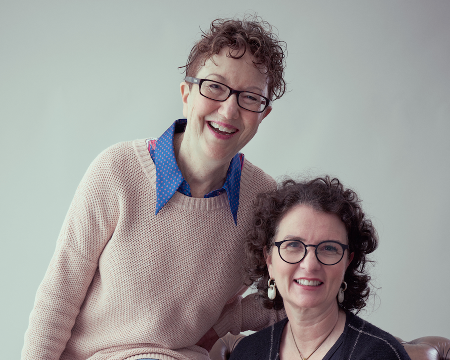 Photo of authors Janet Evans and Dr Amelia Haines