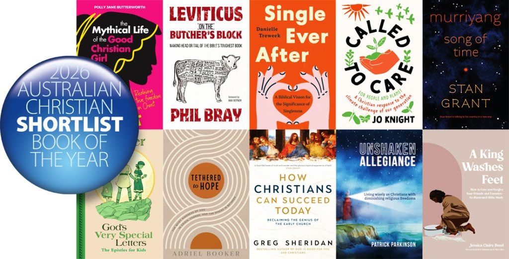 2026 Australian Christian Shortlist Book of the Year 
